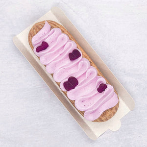 Mini Eclair #42 - Strawberry & Rhubarb